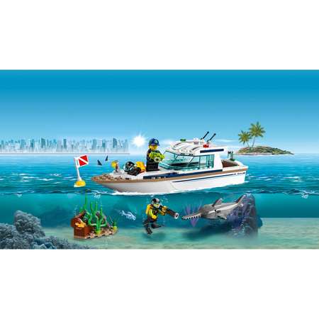 Конструктор LEGO City Great Vehicles Яхта блочный