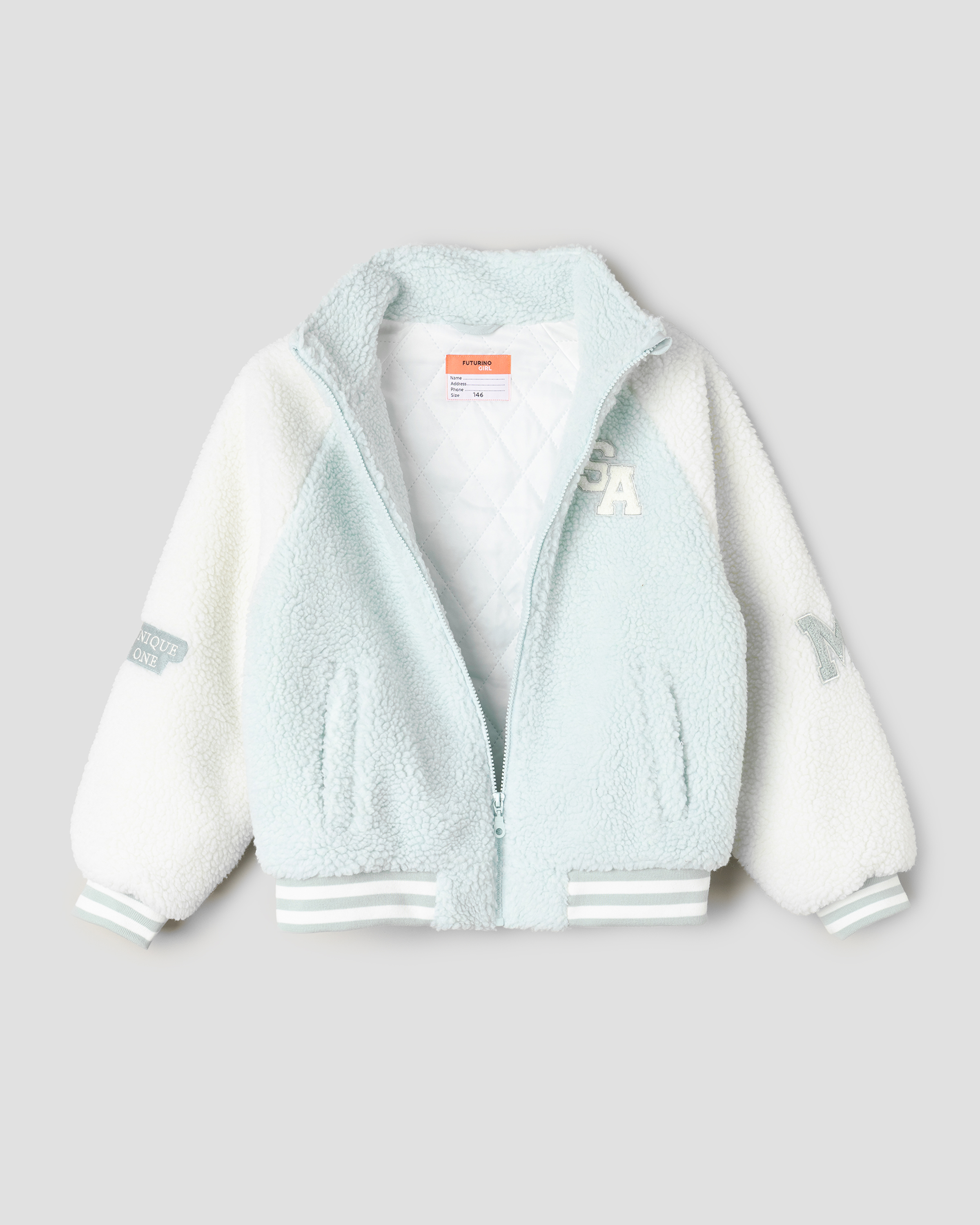 Бомбер Futurino S26FU3-JF3tg-44 - фото 4