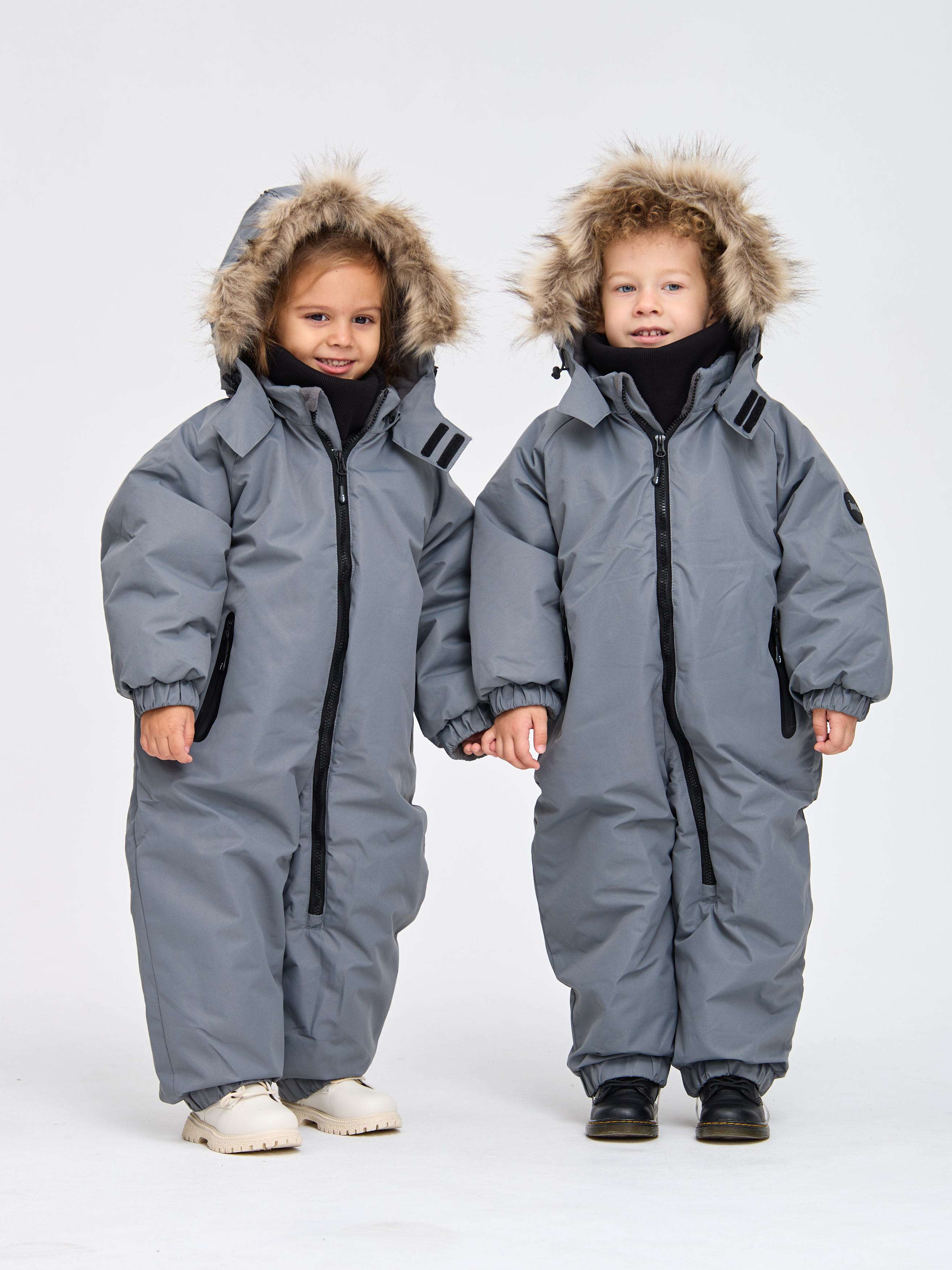 Комбинезон Лапушка 7037 серый - фото 22