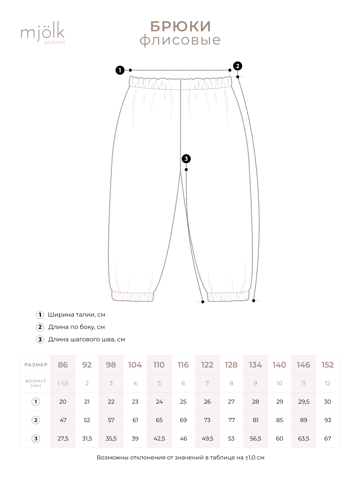 Брюки Mjolk 11486579 - фото 6