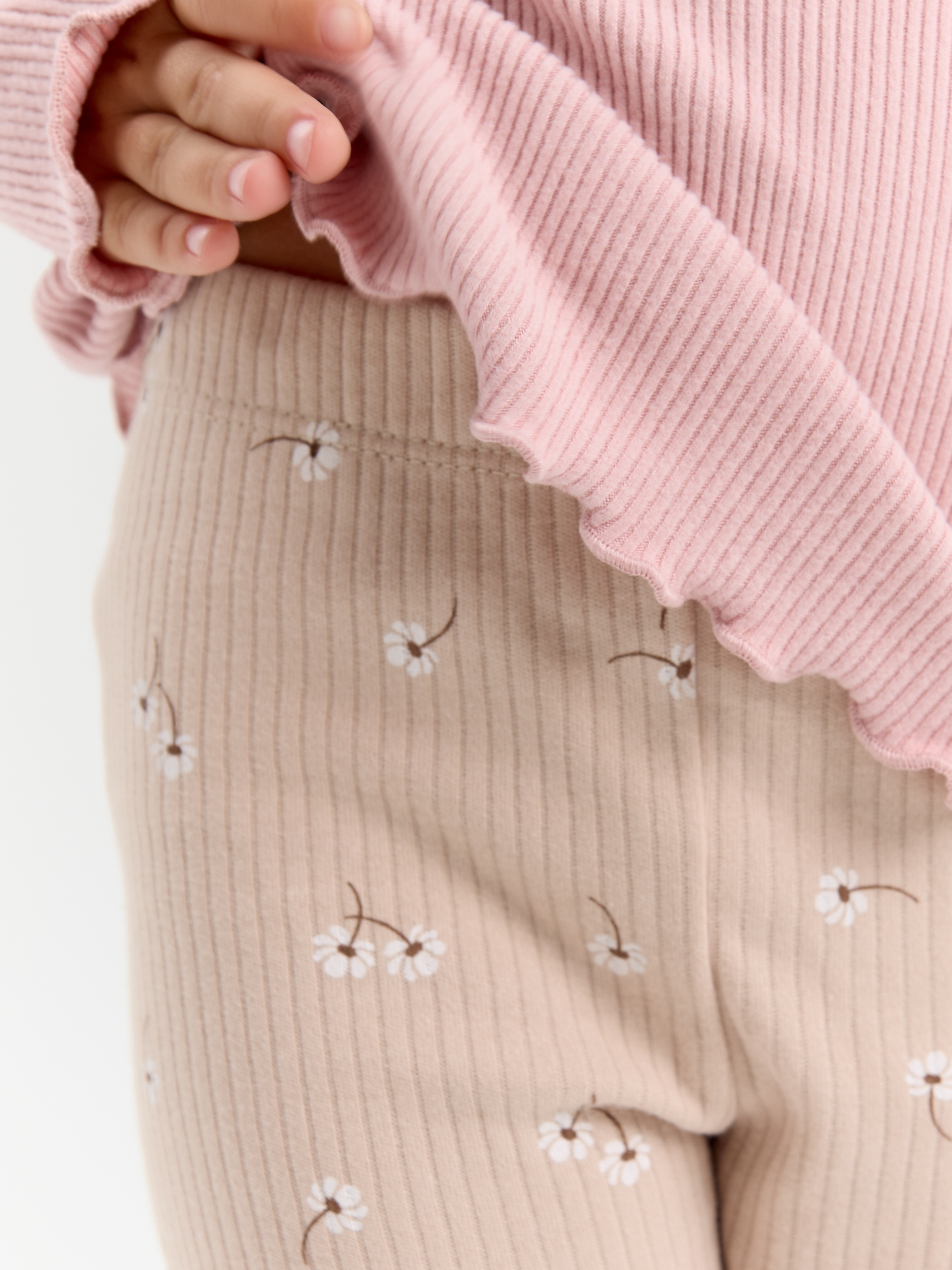 Леггинсы LEVA легинсы для девочки_кофе_нефрит - фото 13