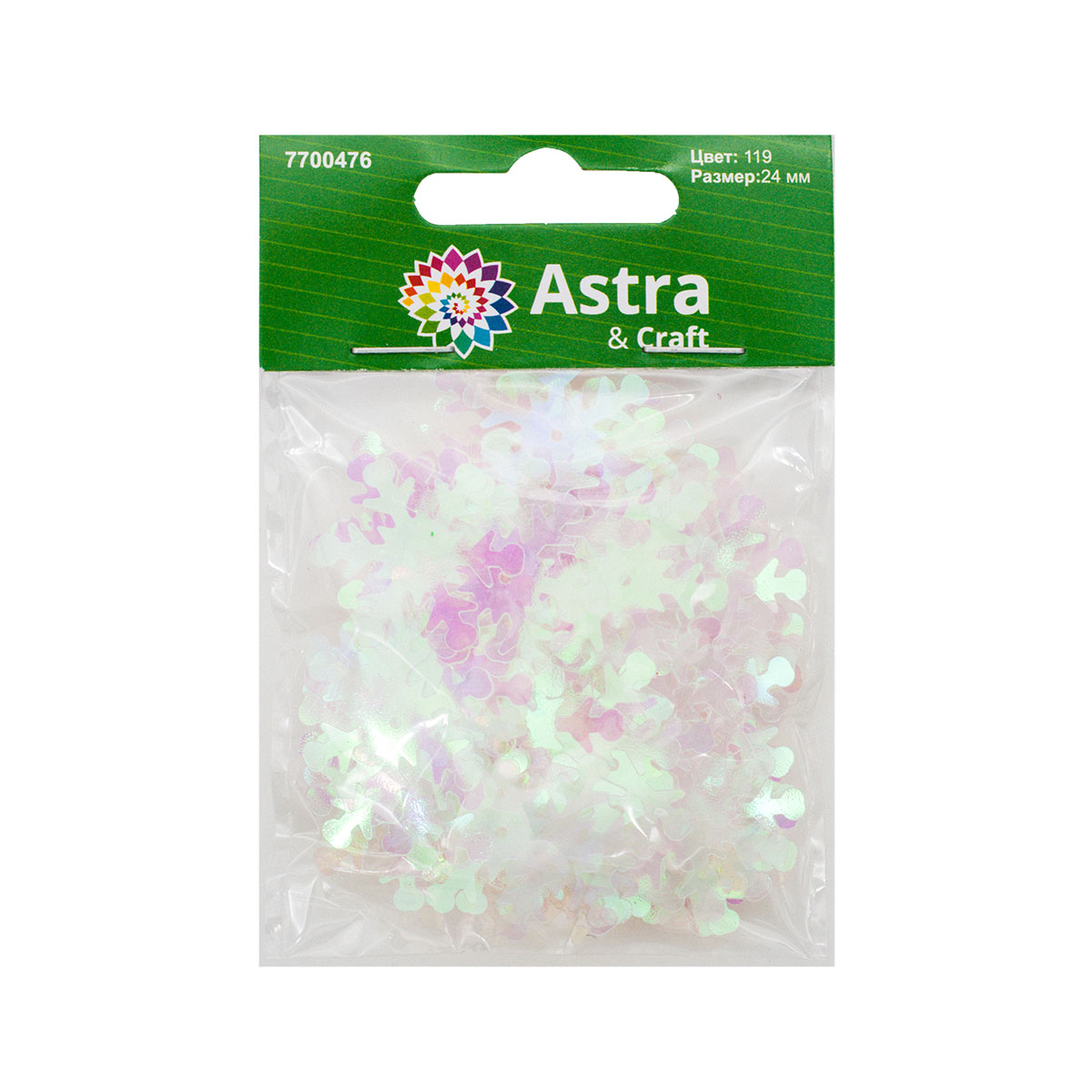 Набор для творчества Astra Craft бисер Пайетки - фото 4