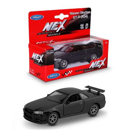 Автомобиль Welly Nissan Nissan Skyline GT-R R34 1:38