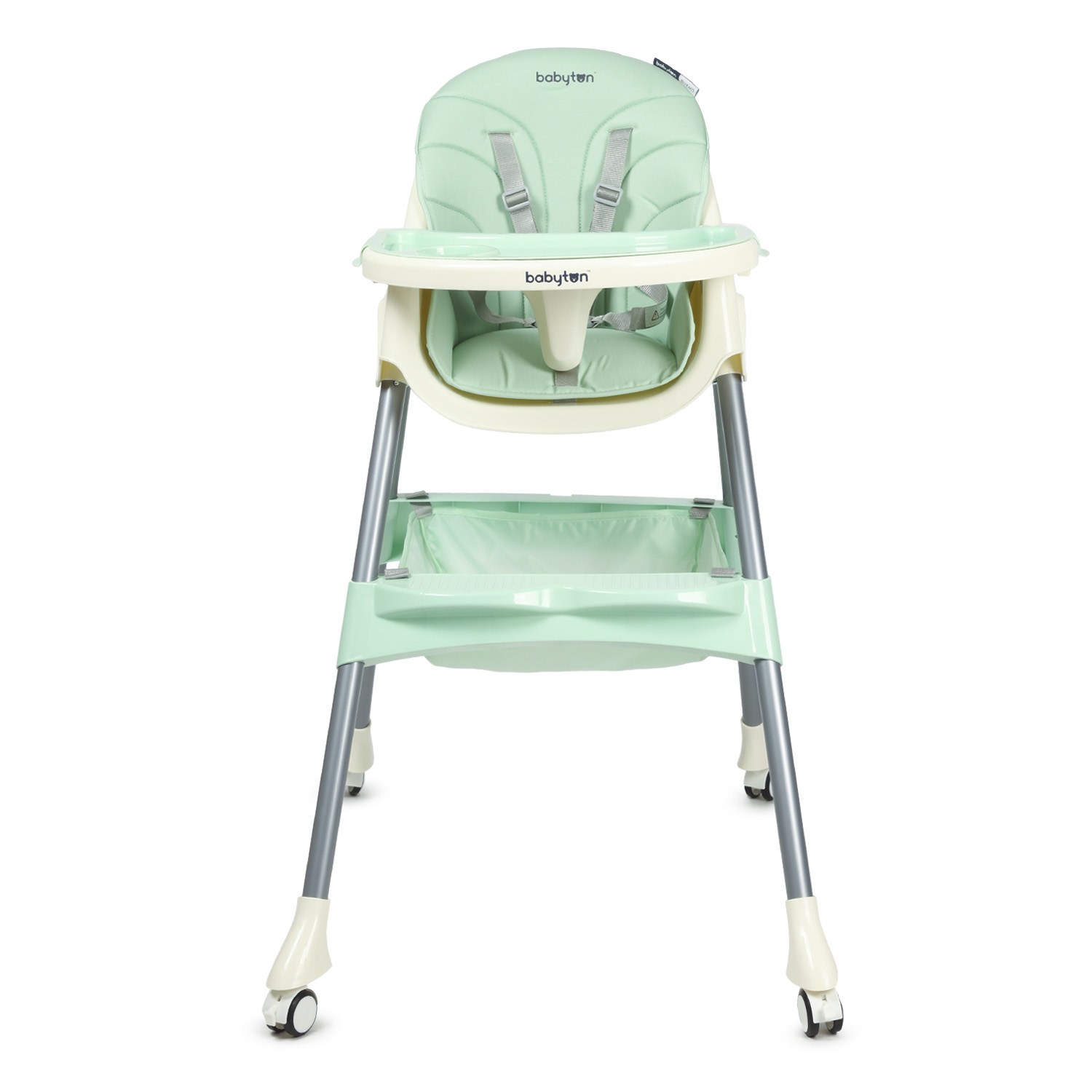 Стульчик для кормления Babyton Bueno Green трансформер - фото 8
