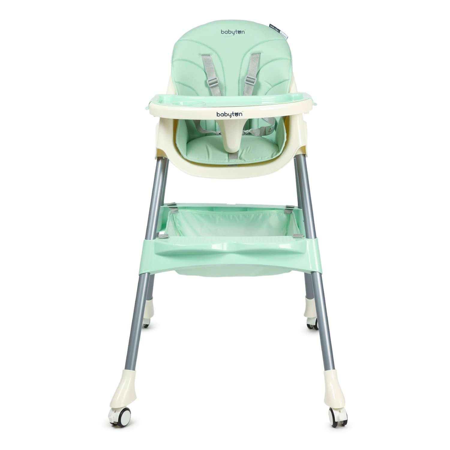 Стульчик для кормления Babyton Bueno Green трансформер - фото 8