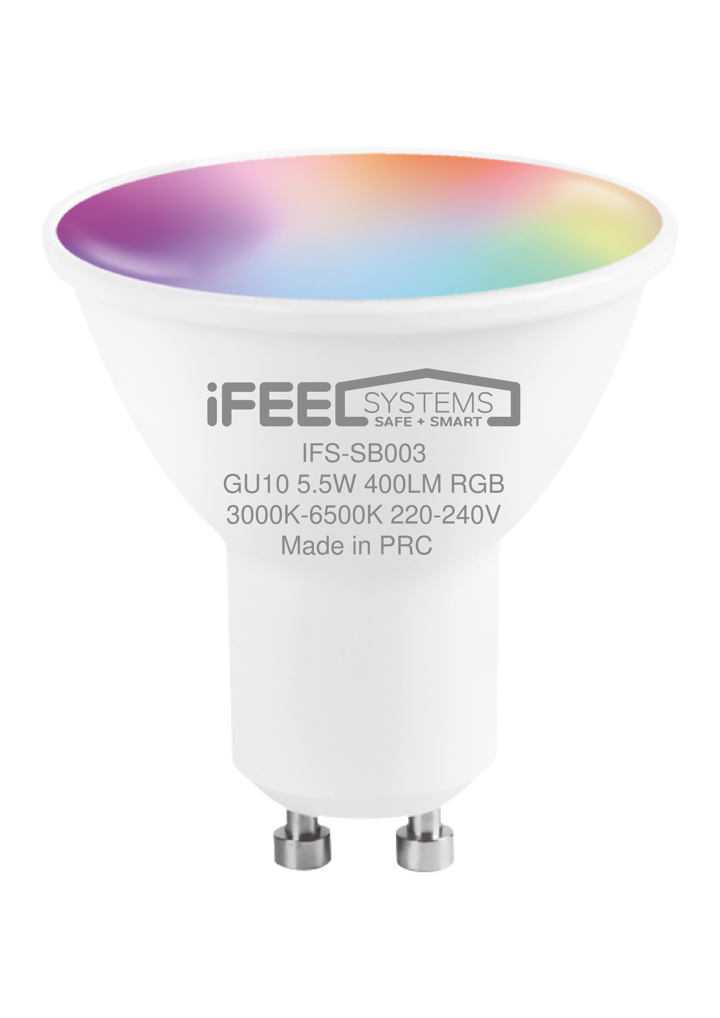 Умная лампочка iFEEL Spot GU10 RGB с Wi-Fi Алисой - фото 7