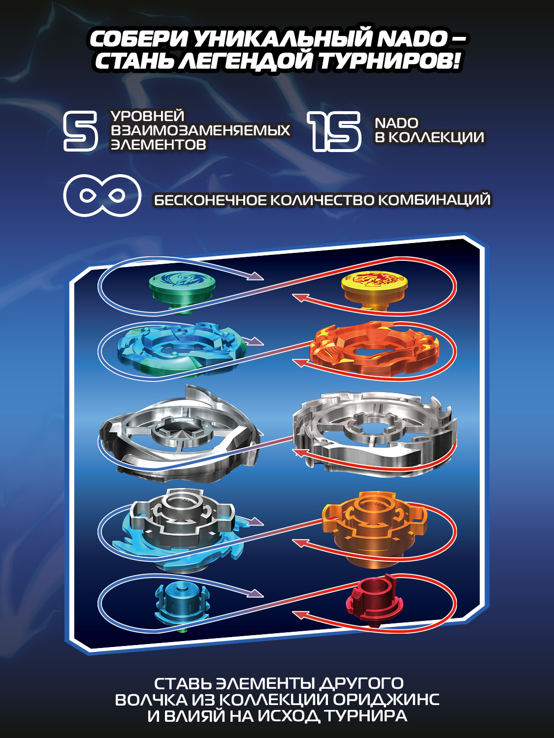 Игровой набор Infinity Nado Небесный Вихрь Мэйджор - фото 20