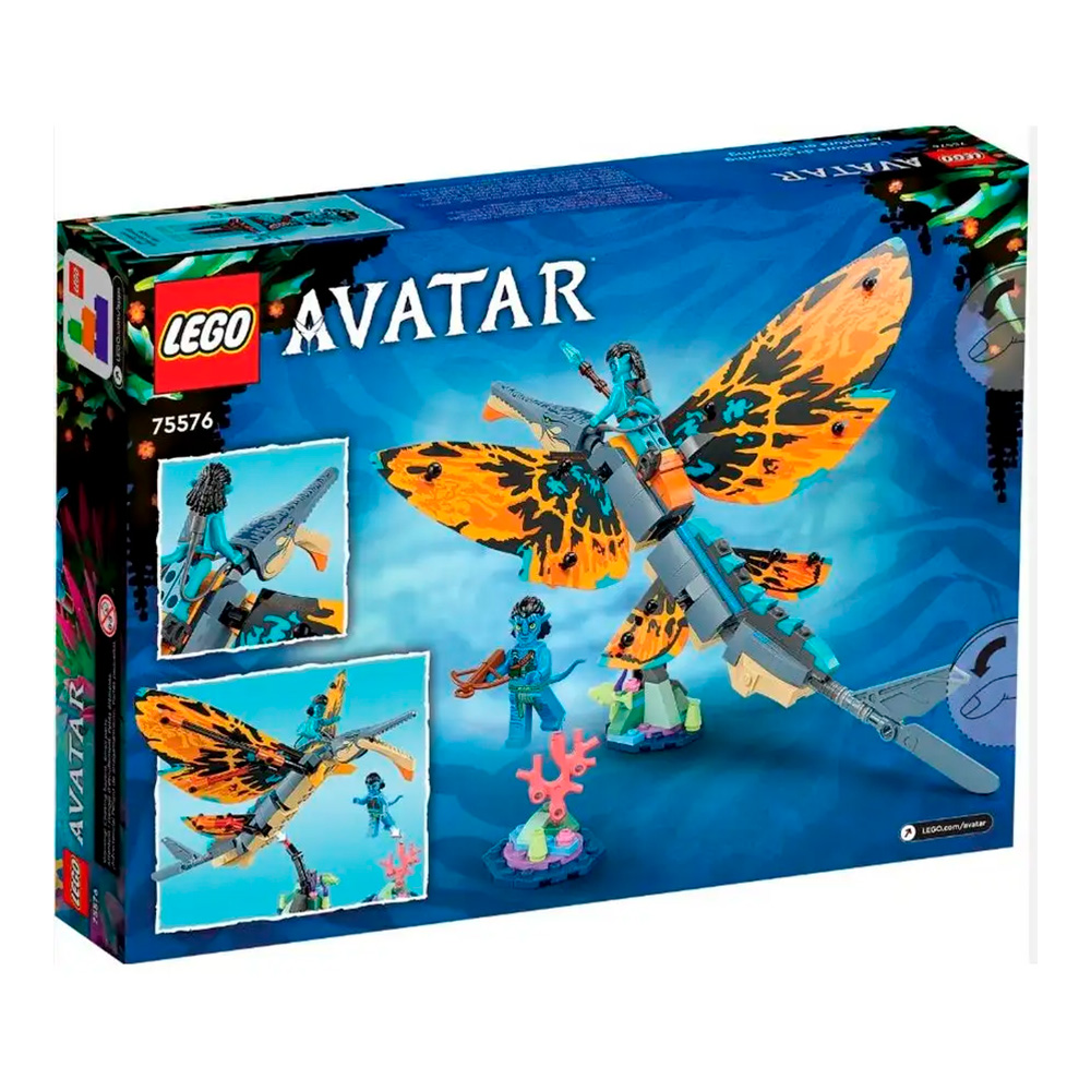 Конструктор LEGO Avatar Приключение на Скимвинге блочный - фото 3