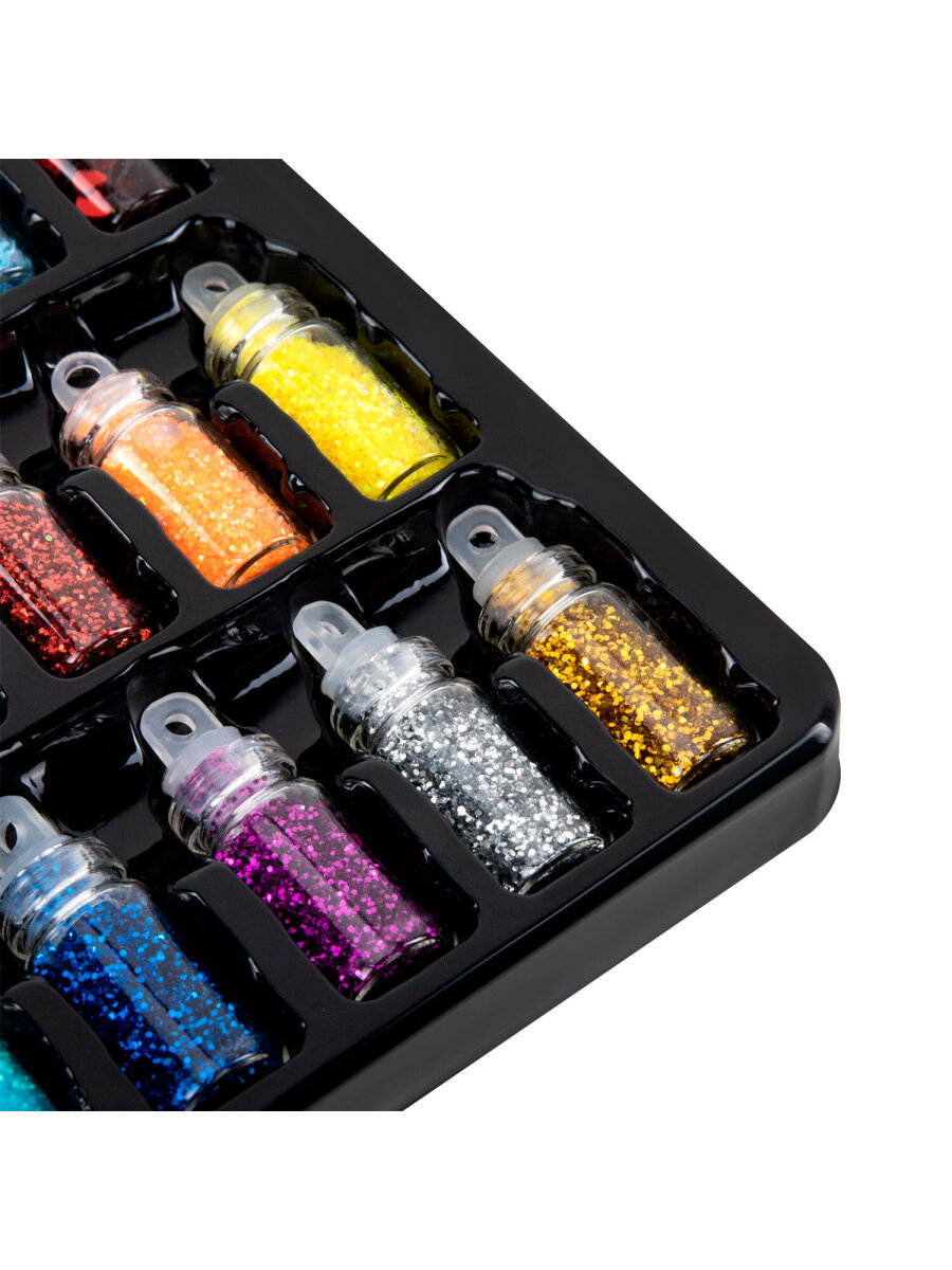 Набор для творчества Остров Сокровищ блестки 24 вида - фото 9