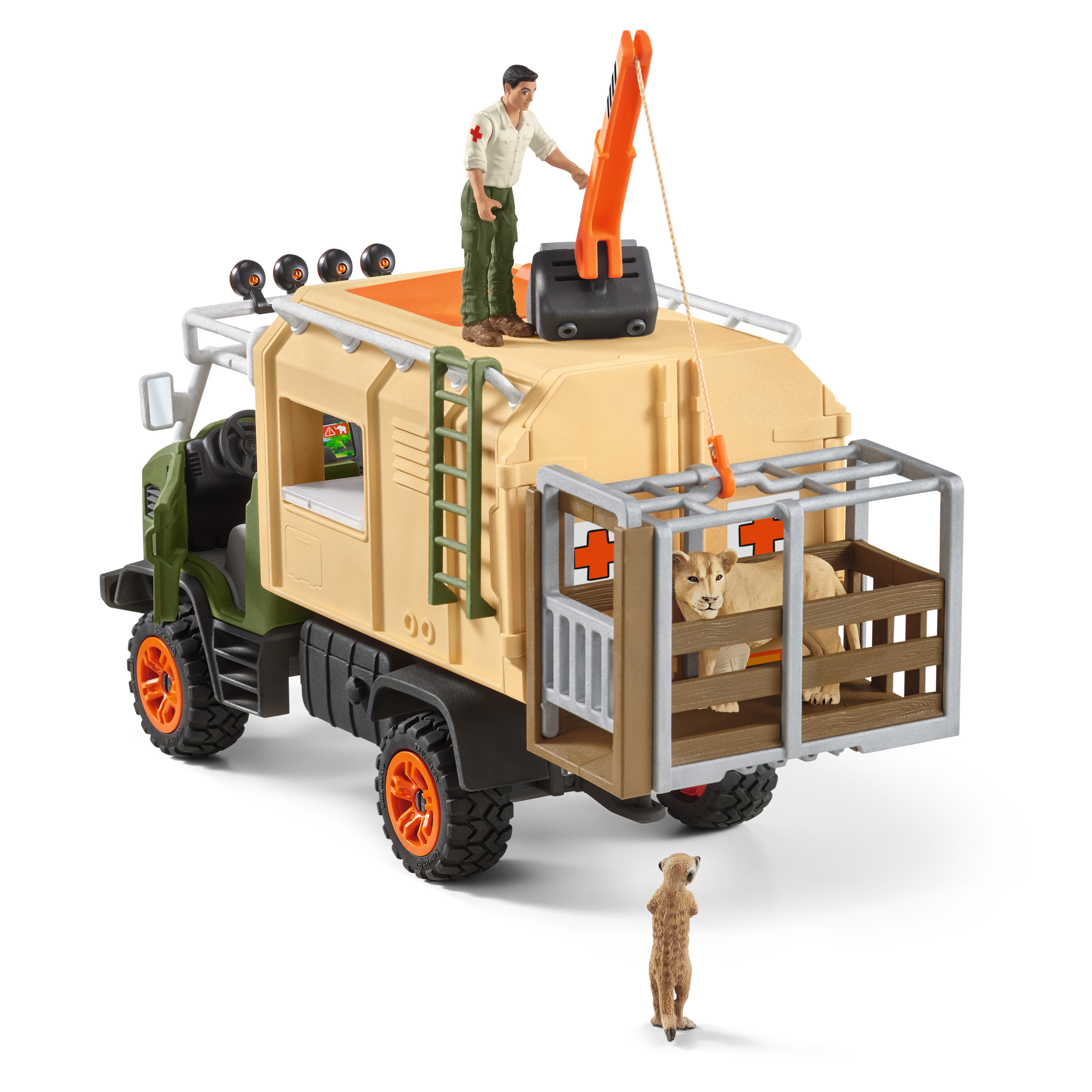 Игровой набор SCHLEICH Ветеринарный грузовик - фото 11