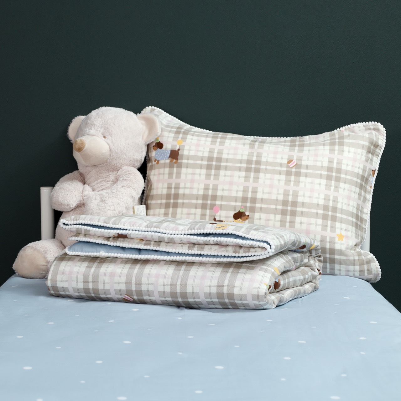 Комплект постельного белья Sofi de Marko Щенята полутораспальный 3 предм. - фото 4