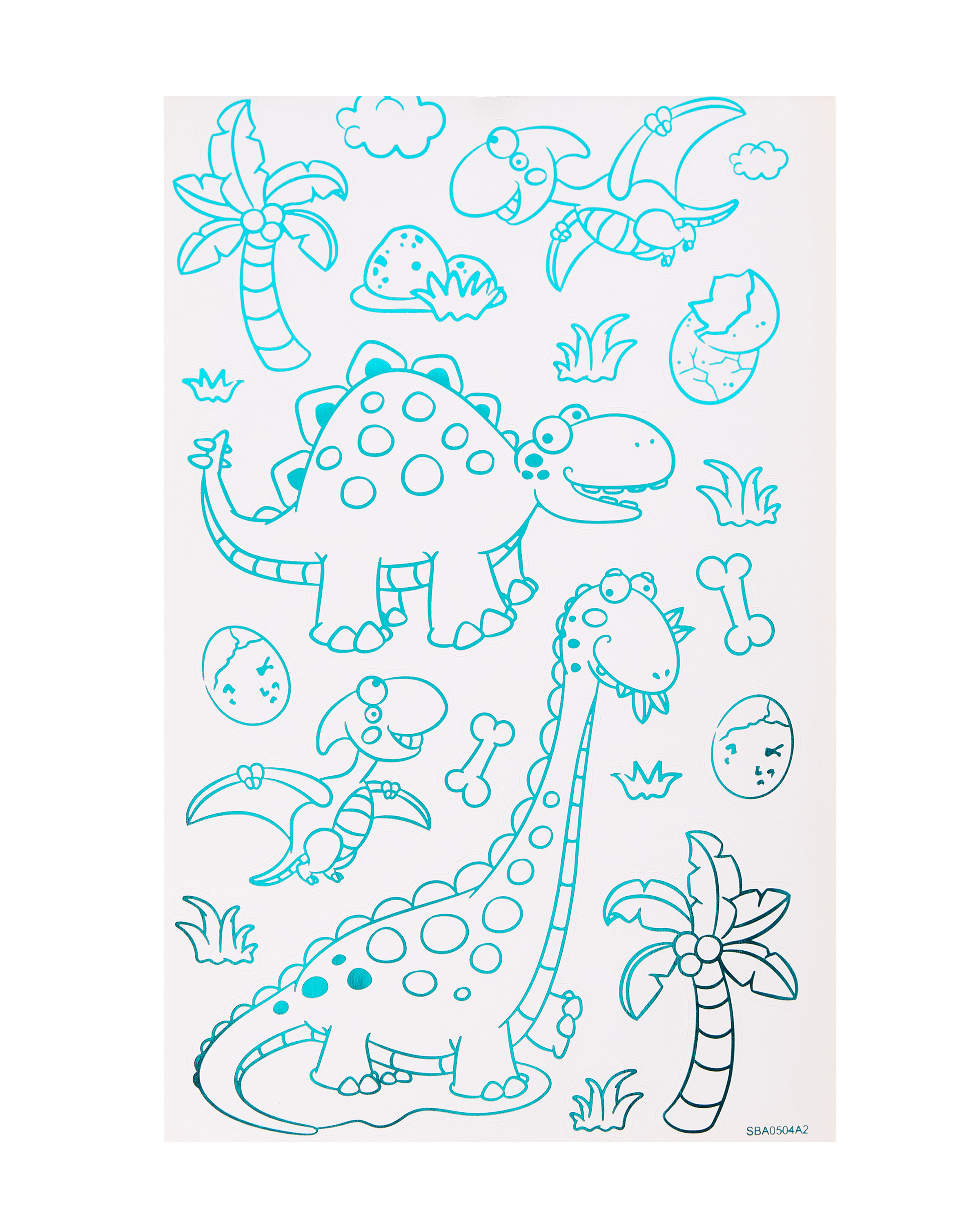 Альбом Attivio Динозавры 80 шт. - фото 2