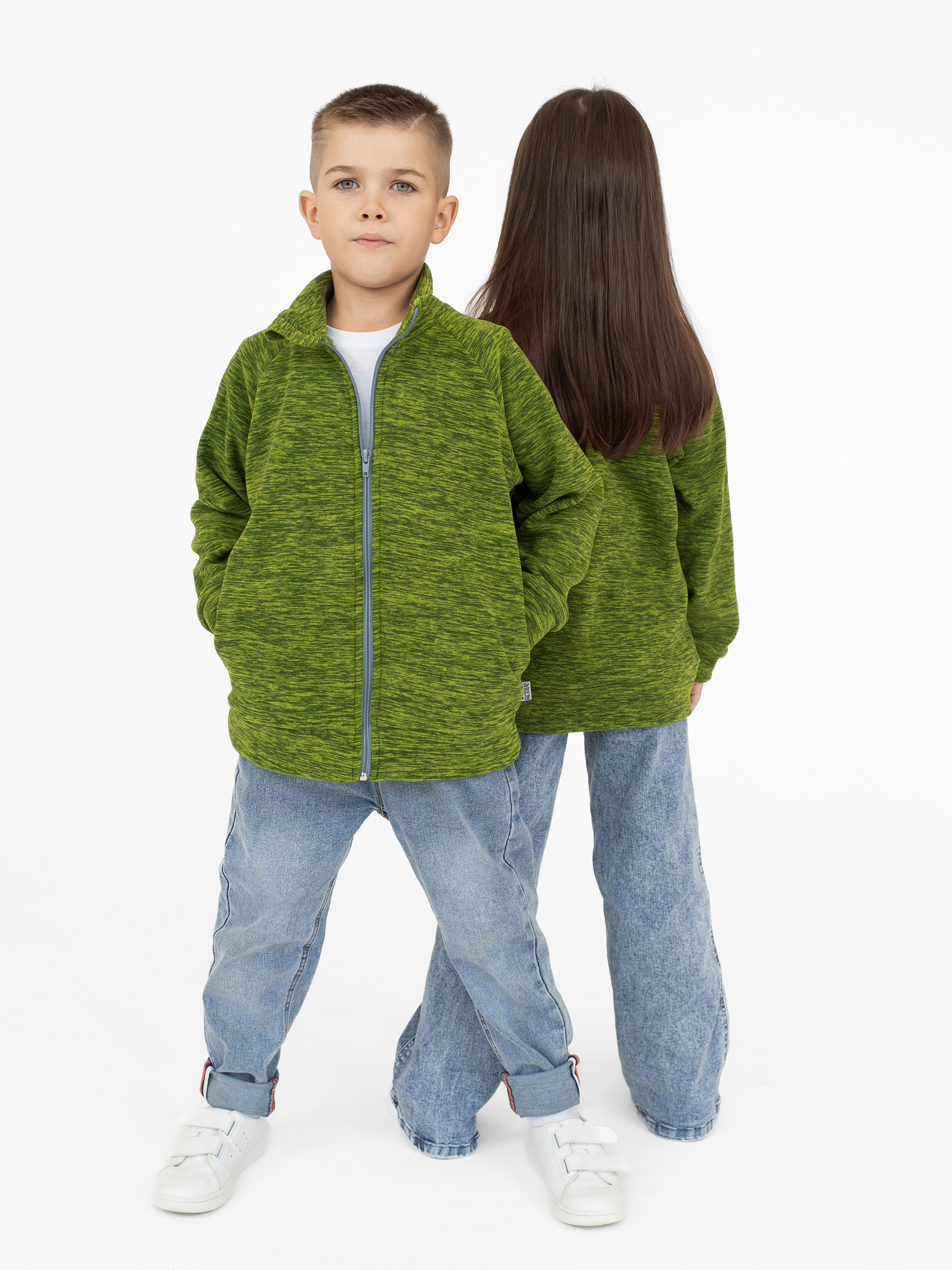 Толстовка Утенок 689/1кт салат - фото 4