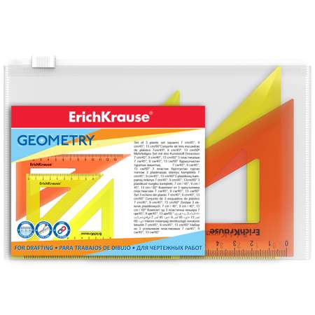 Угольник ErichKrause 3 шт.