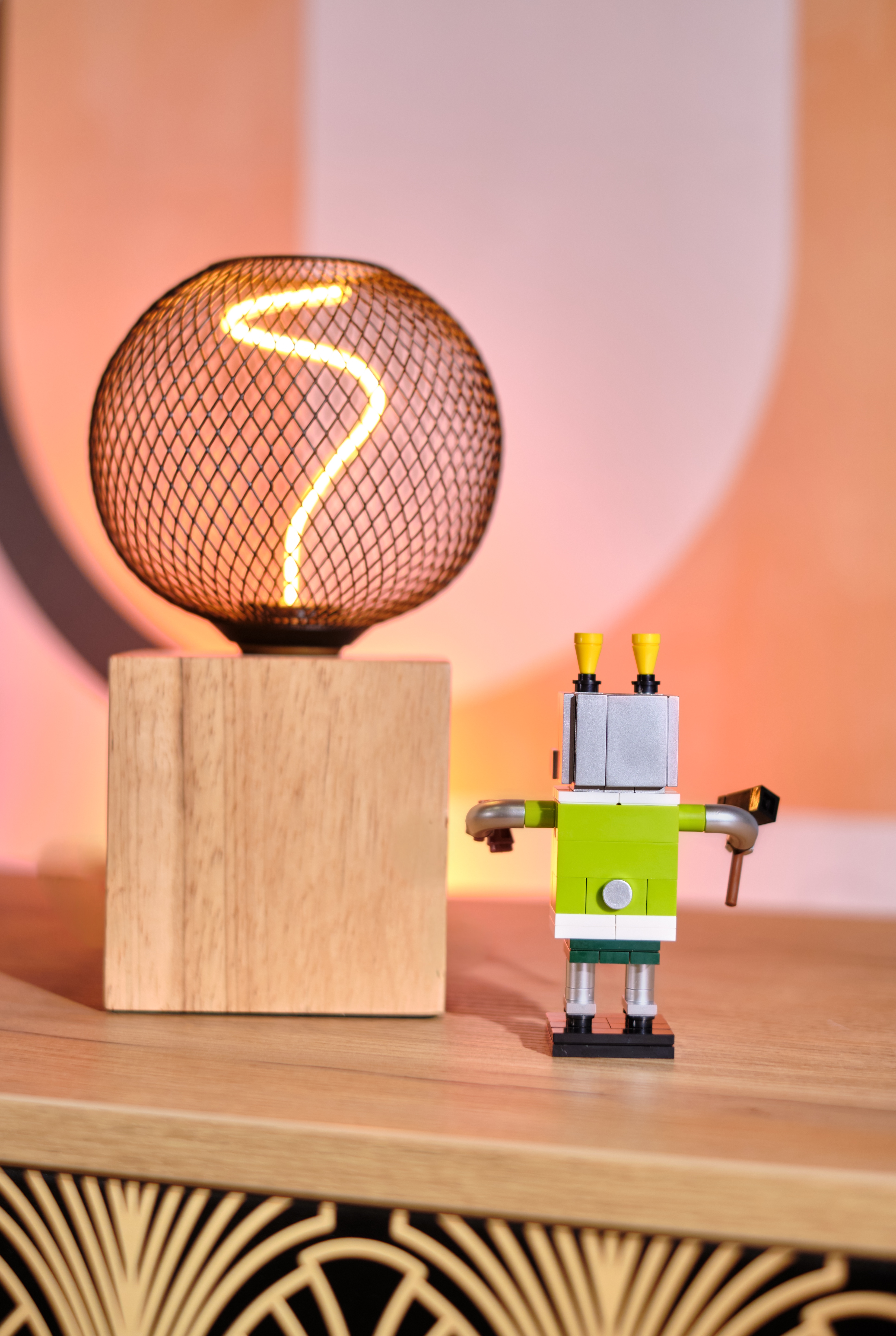 Конструктор brick labs Ну, погоди! Заяц-робот 99 дет. - фото 7