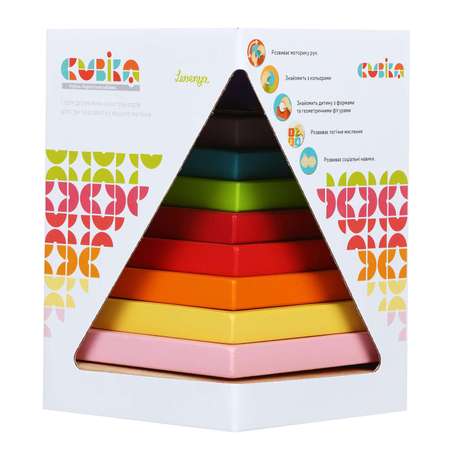 Игрушка Cubika пирамидка