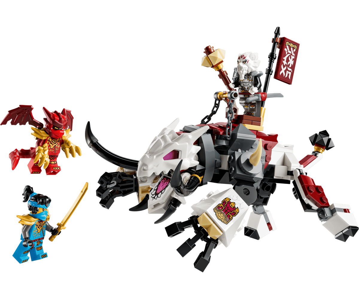 Конструктор LEGO NINJAGO Зилвар и Дракон-зверь Гримтак 232 дет. - фото 2