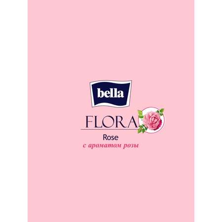 Прокладки женские BELLA FLORA Rose с ароматом розы 10 шт х 6 упаковок