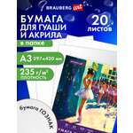 Художественная бумага Brauberg 20 лист.