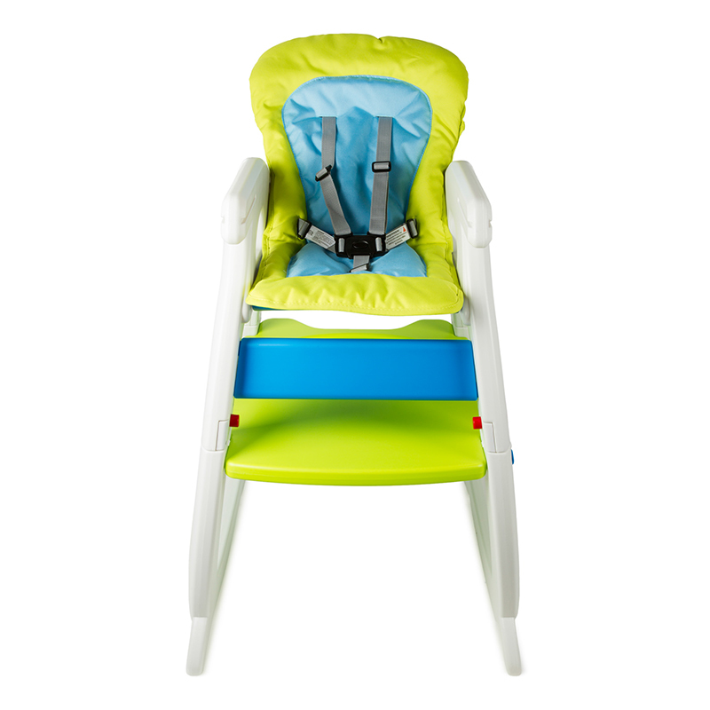 Стульчик для кормления Babyton Blue-Green трансформер - фото 4