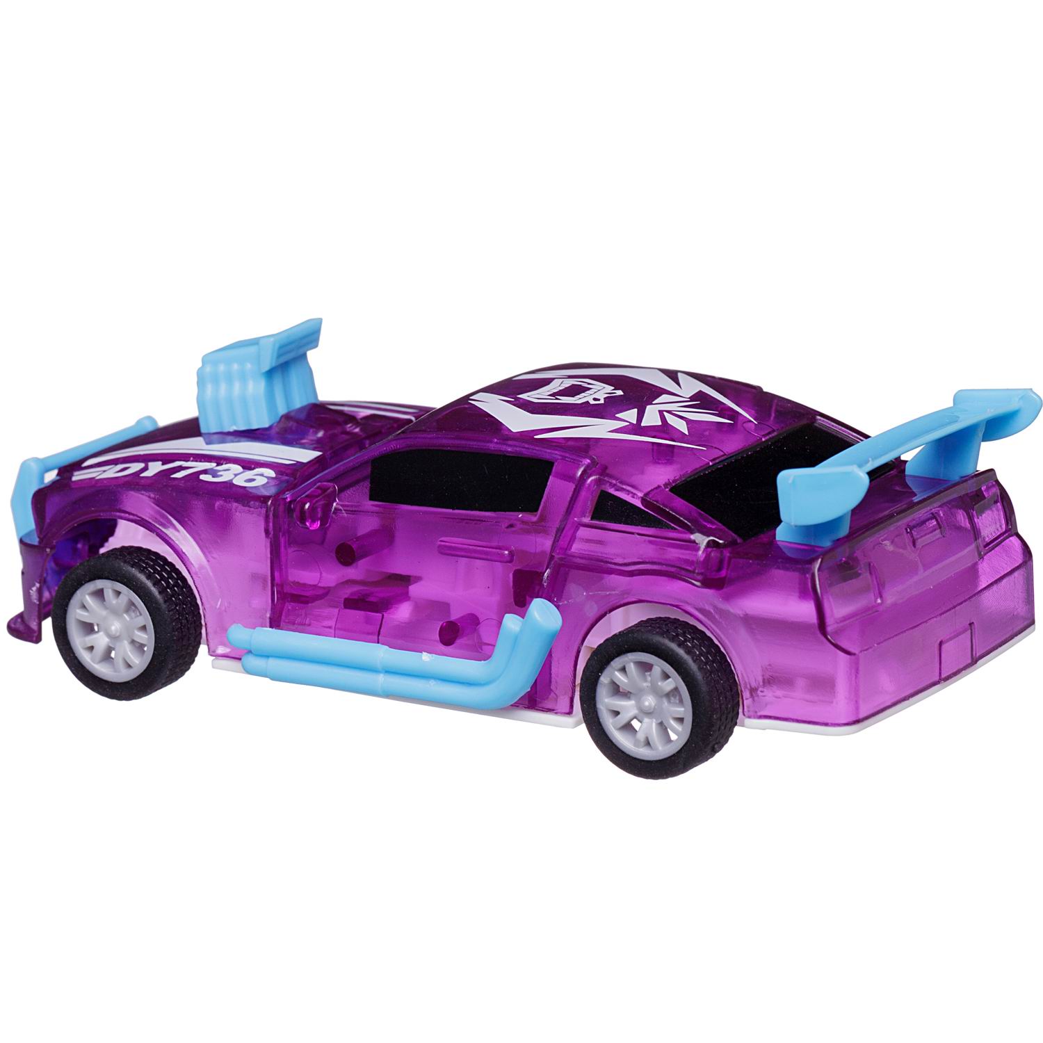 Автомобиль Abtoys C-00405/фиолетовая - фото 6