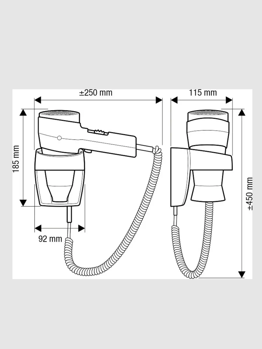 Фен Valera 542.14/038A White - фото 3