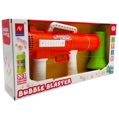 Пистолет для выдувания Zhorya Бластер Bubble Blaster