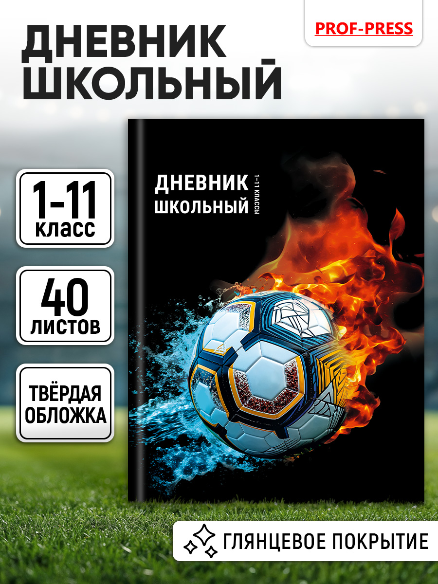 Дневник школьный 40листов Prof-Press универсальный - фото 1