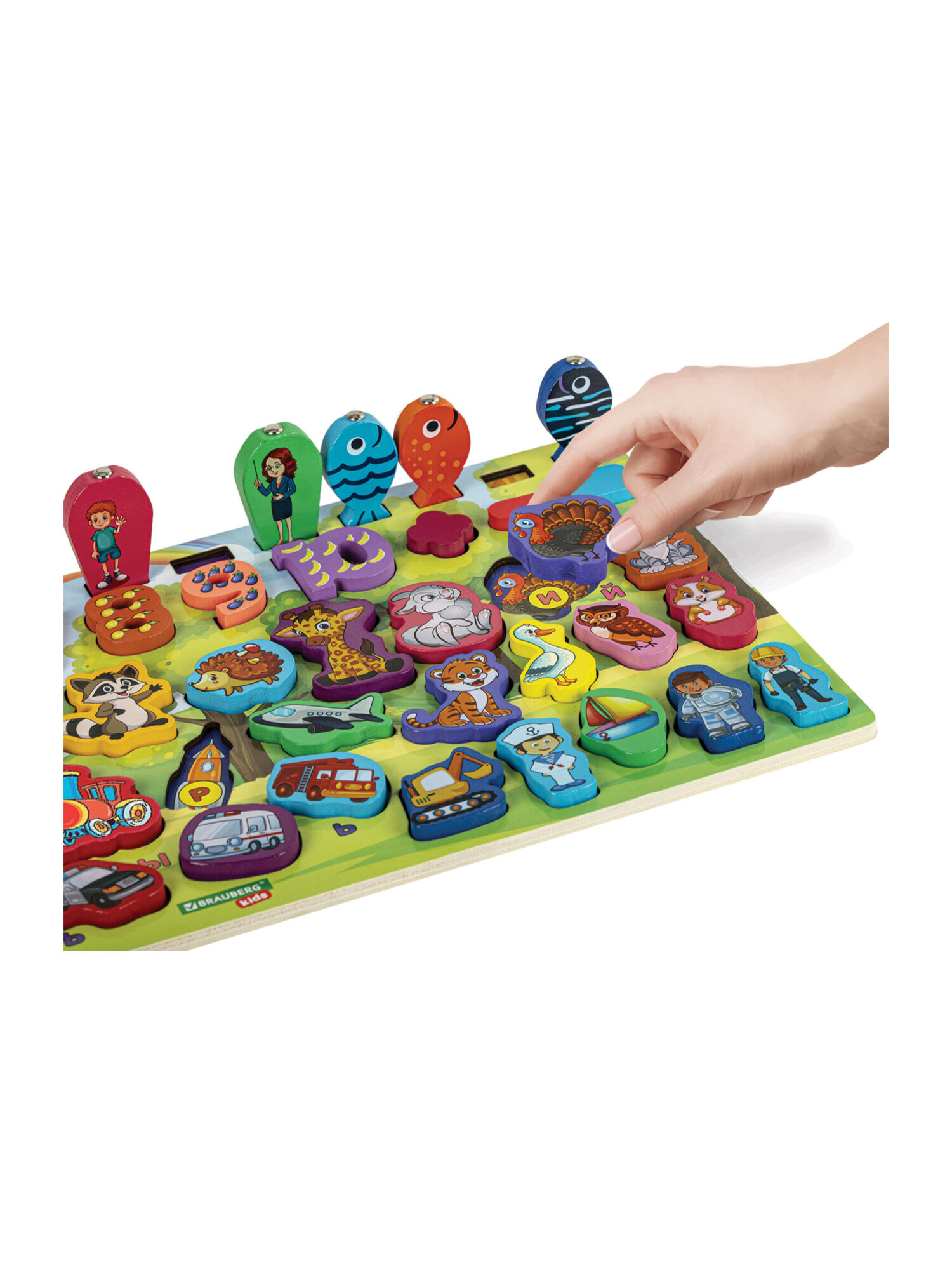 Игрушка Brauberg сортер Монтессори - фото 15