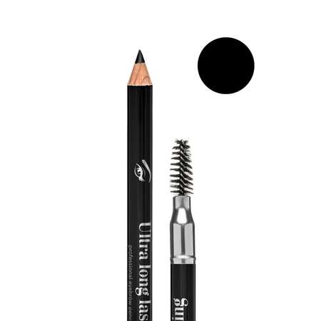 Карандаш для бровей Parisa Cosmetics тон 303 Черный