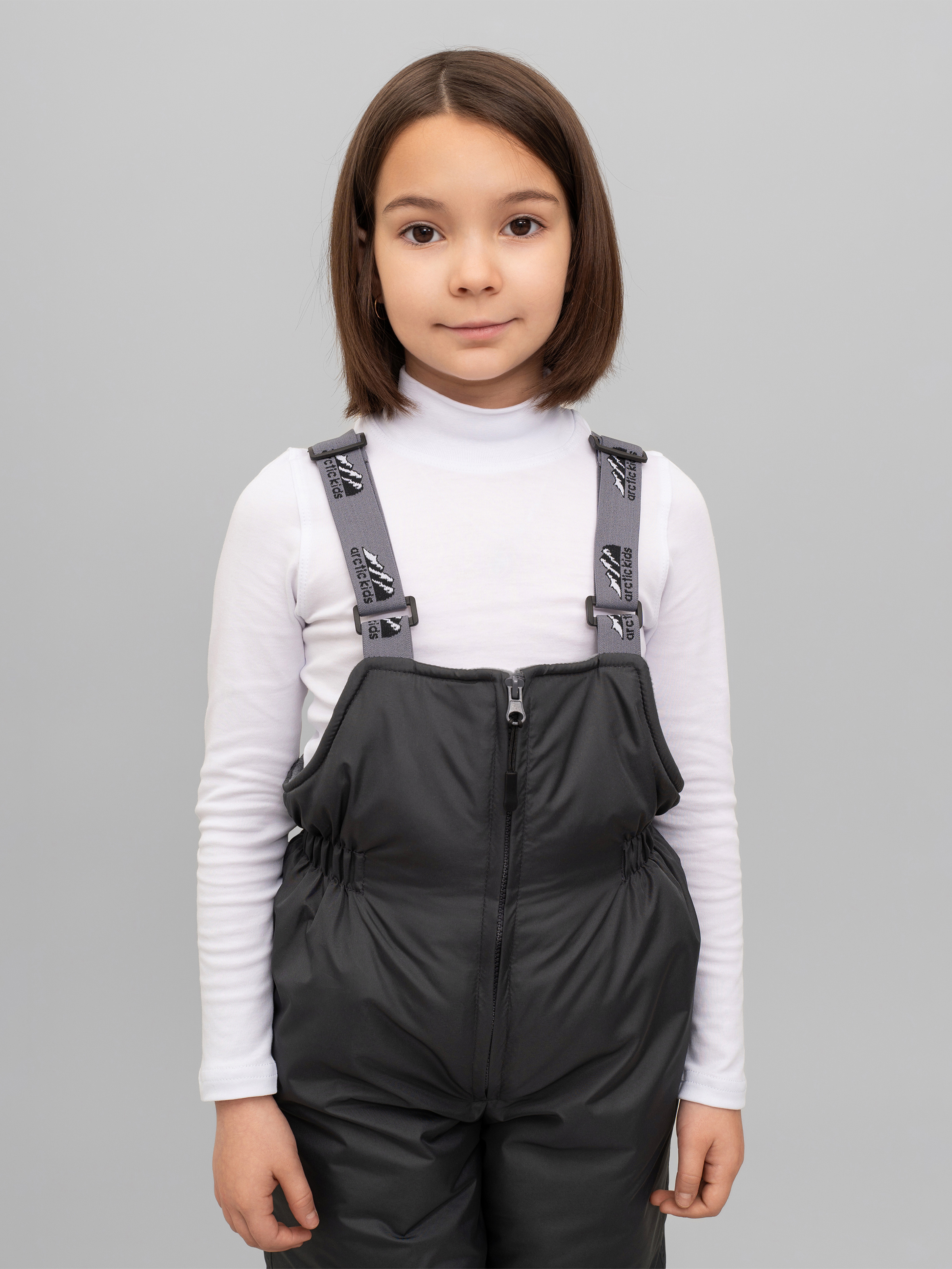 Полукомбинезон Arctic kids 60-010 серый. - фото 5