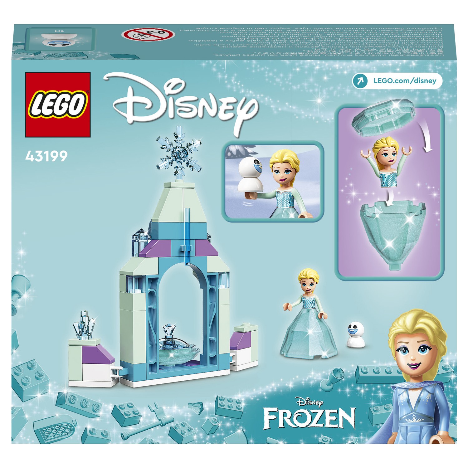 Конструктор LEGO Disney Princess Двор замка Эльзы - фото 3