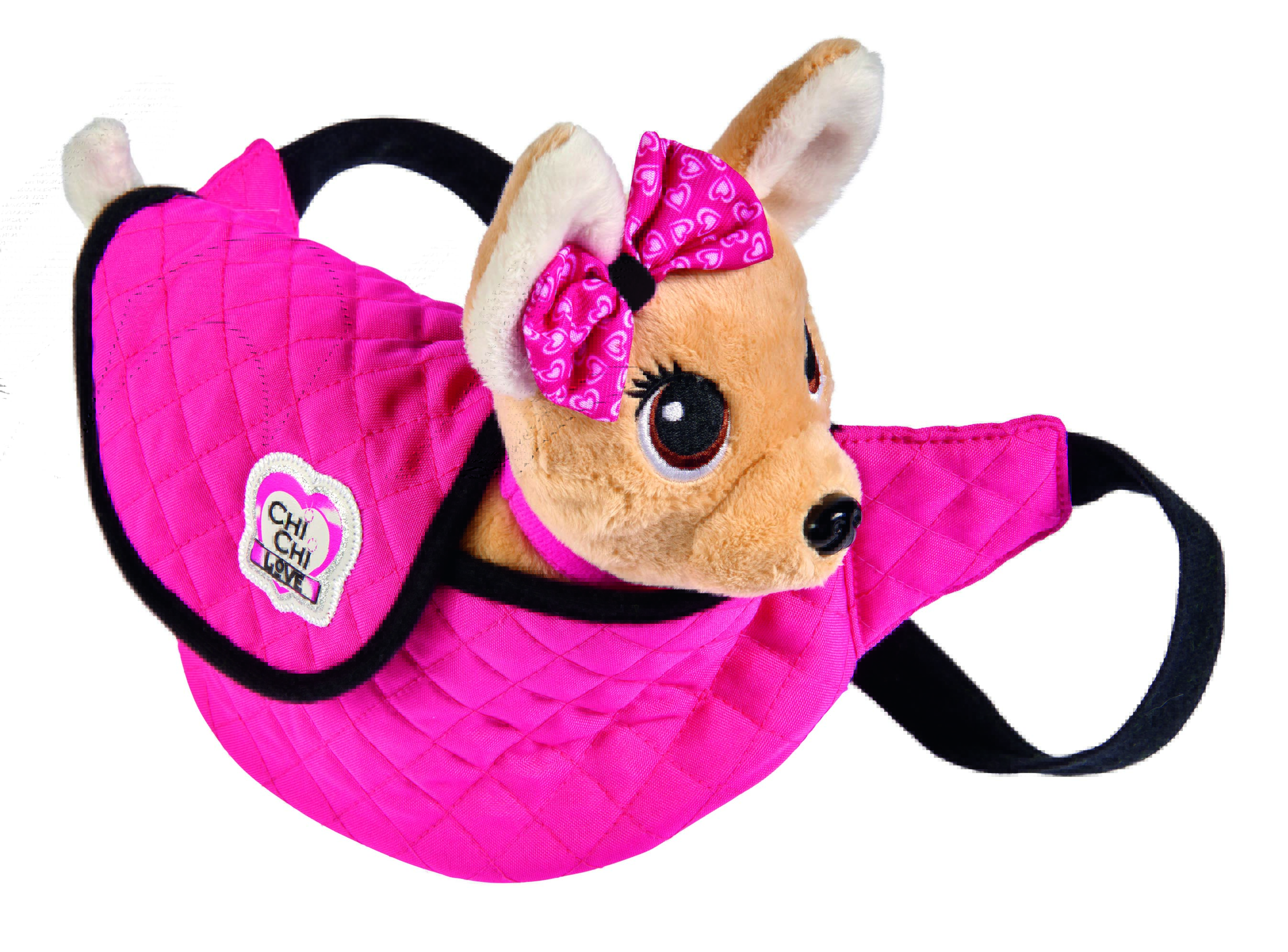 Игрушка Simba Chi-Chi Love плюшевая собачка Стрит стайл с поясной сумочкой 5893494 - фото 4