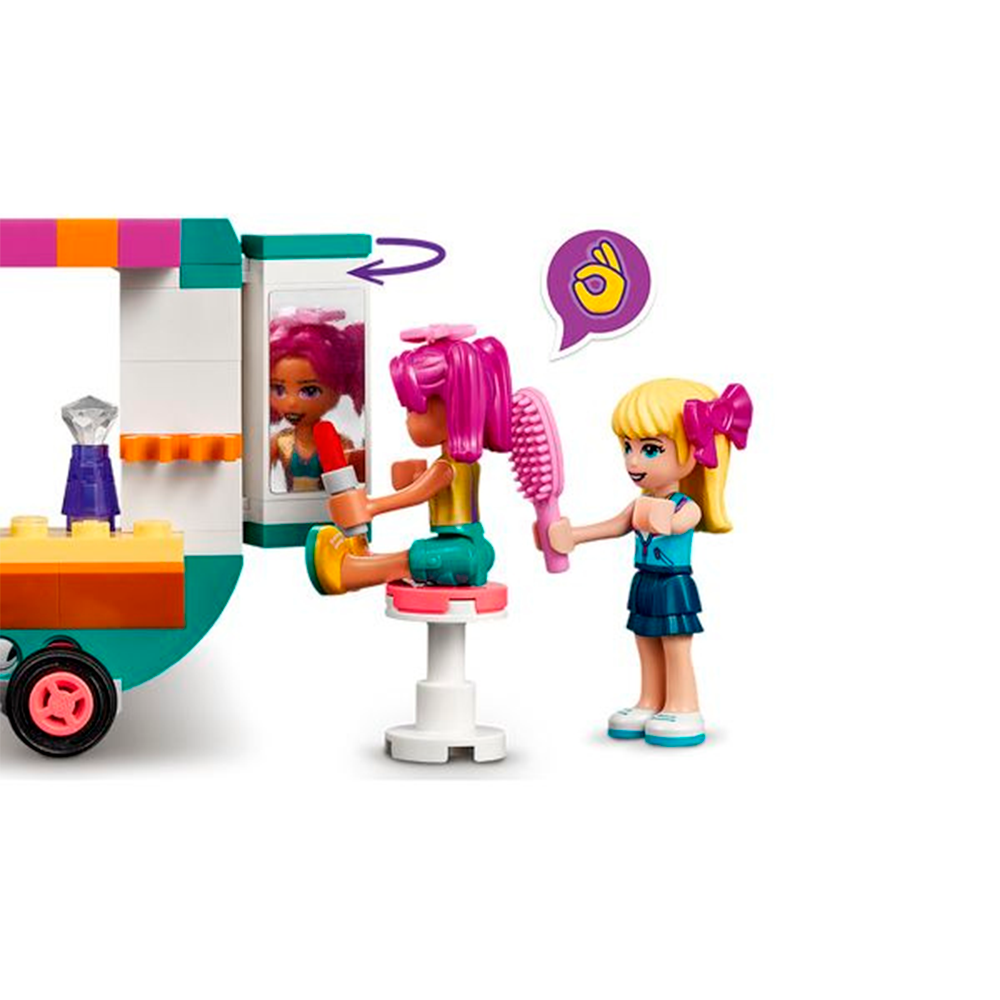 Конструктор LEGO Friends Мобильный модный бутик 94 дет. - фото 6