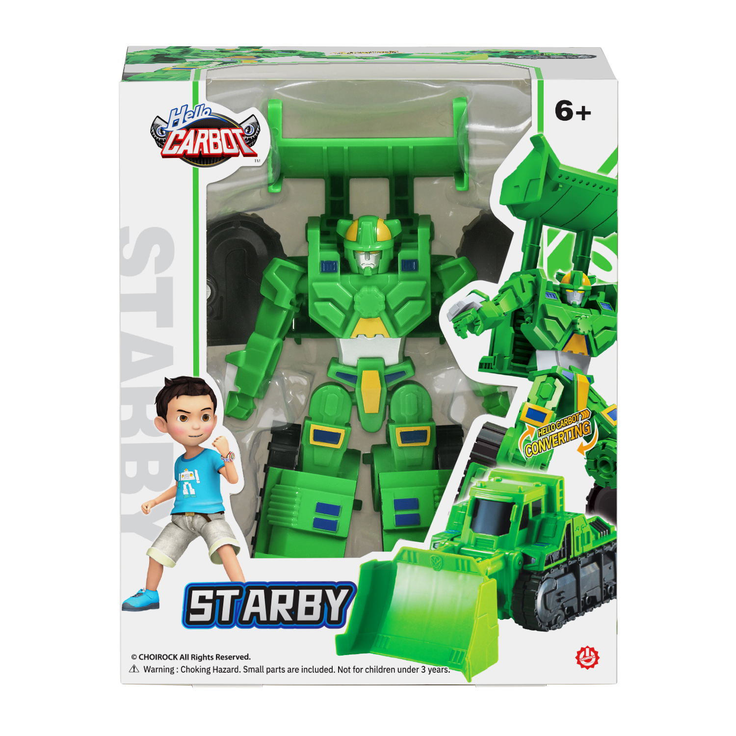 Игровой набор Hello Carbot Трансформер Starby 16 см S5 - фото 1