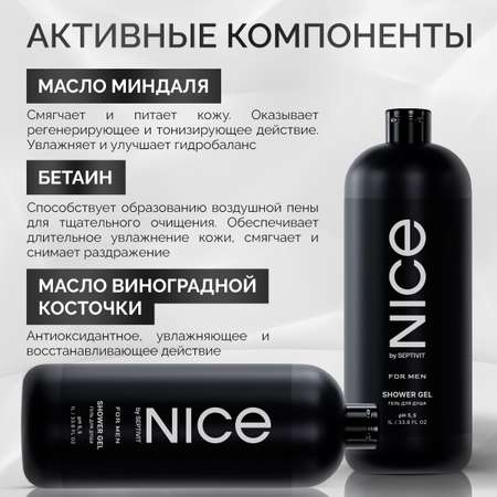 Гель NICE by Septivit For men 1000 мл