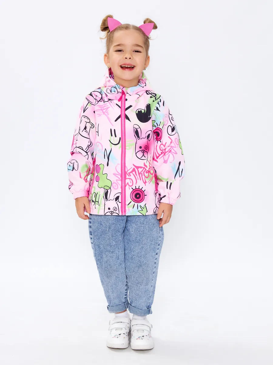 Ветровка RuStyle ДД-ветTSК-388-графроз - фото 1