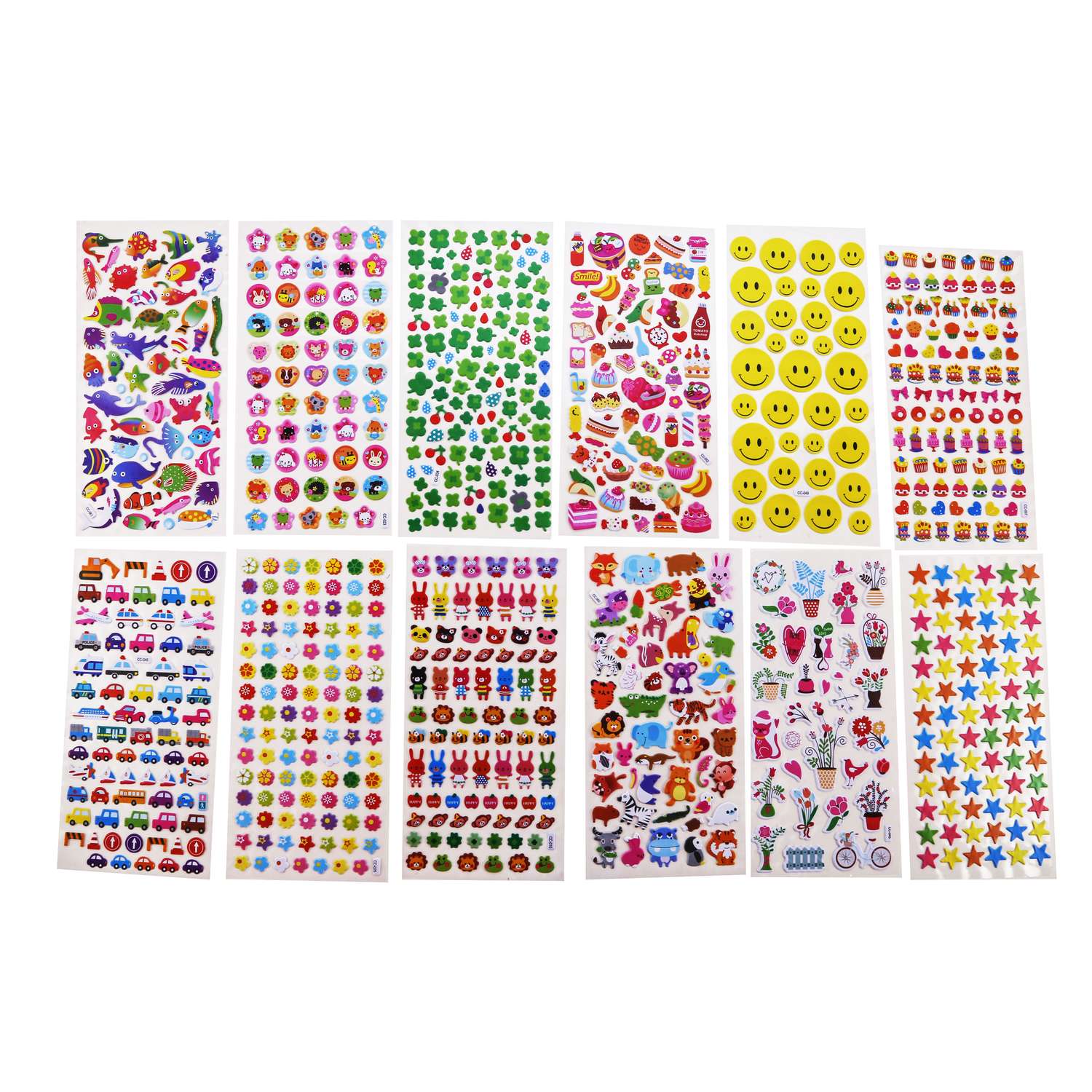 Наклейки Mazari декоративные 3D 10*12см в ассортименте - фото 1