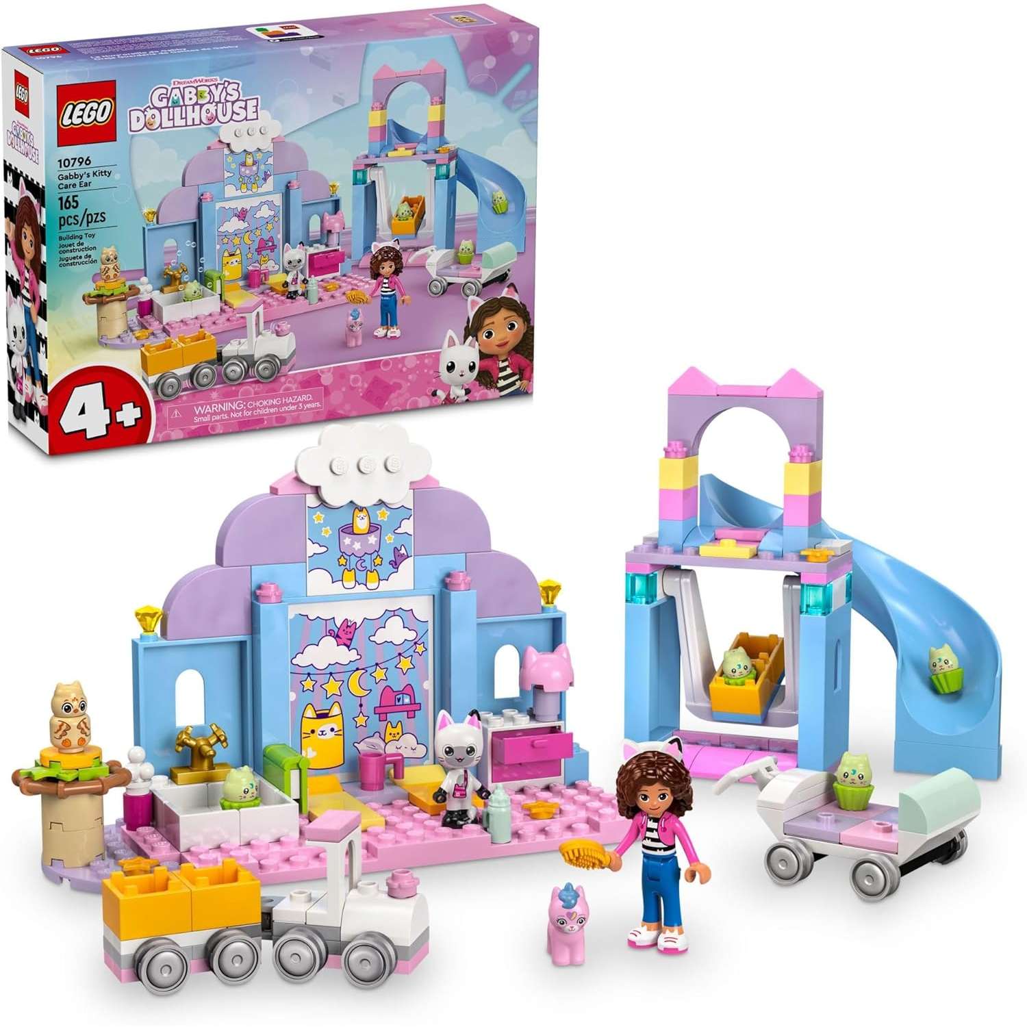 Конструктор LEGO Gabbys Dollhouse Ушко для котенка Габби 165 дет. - фото 1