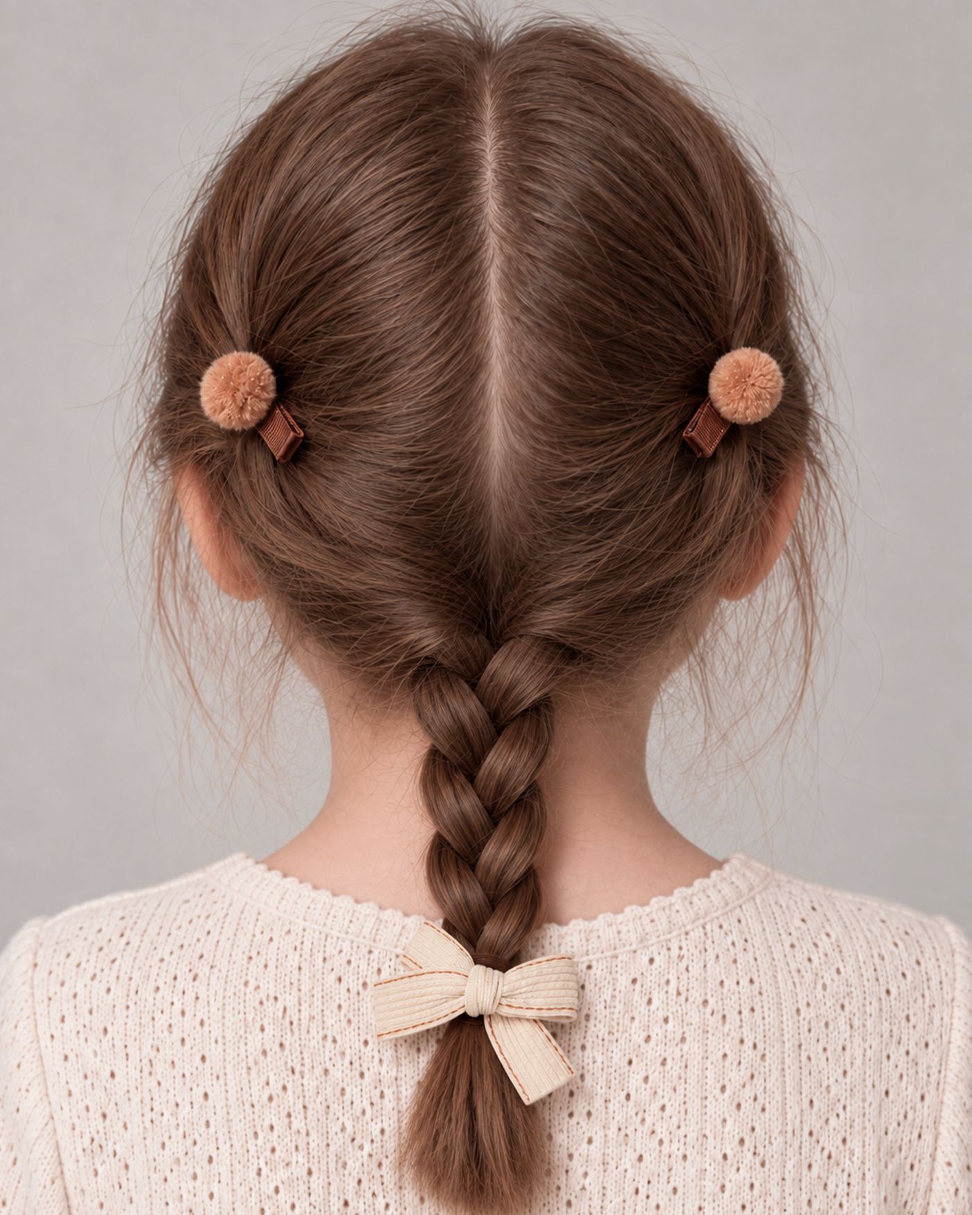 Заколка Demi Star Brown 3 шт. - фото 3