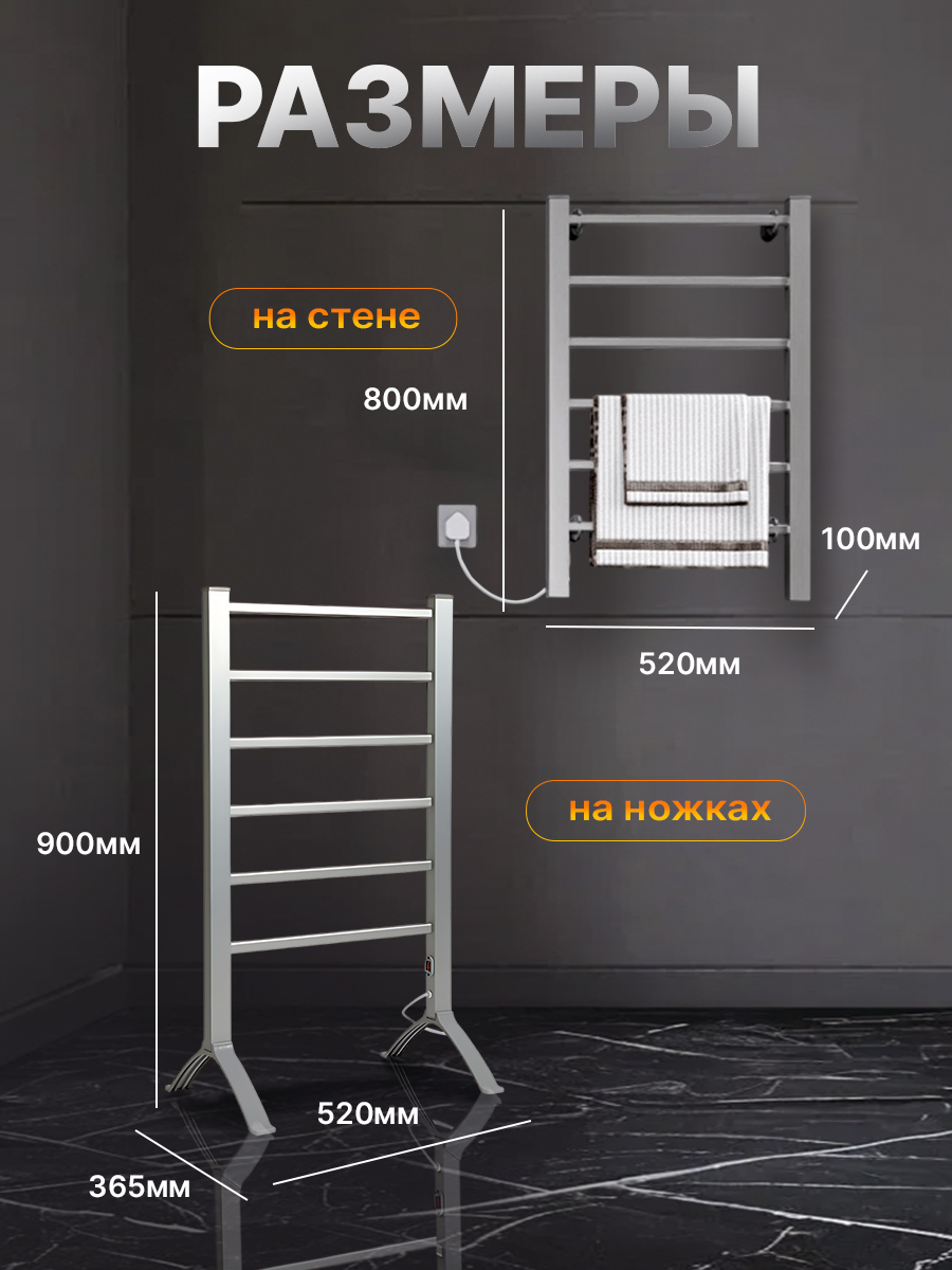 Полотенцесушитель HomDoctor электрический - фото 5