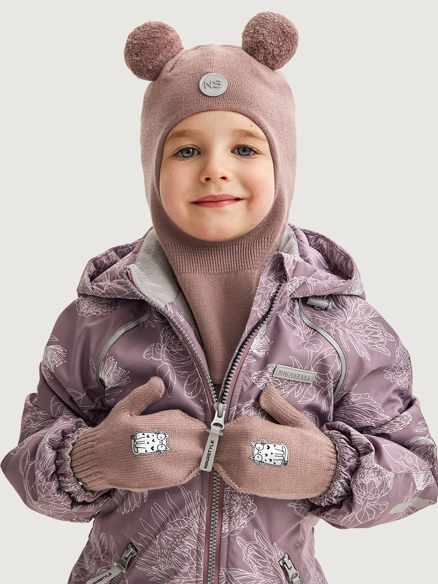 Шапка NIKASTYLE 10м10025 какао - фото 1