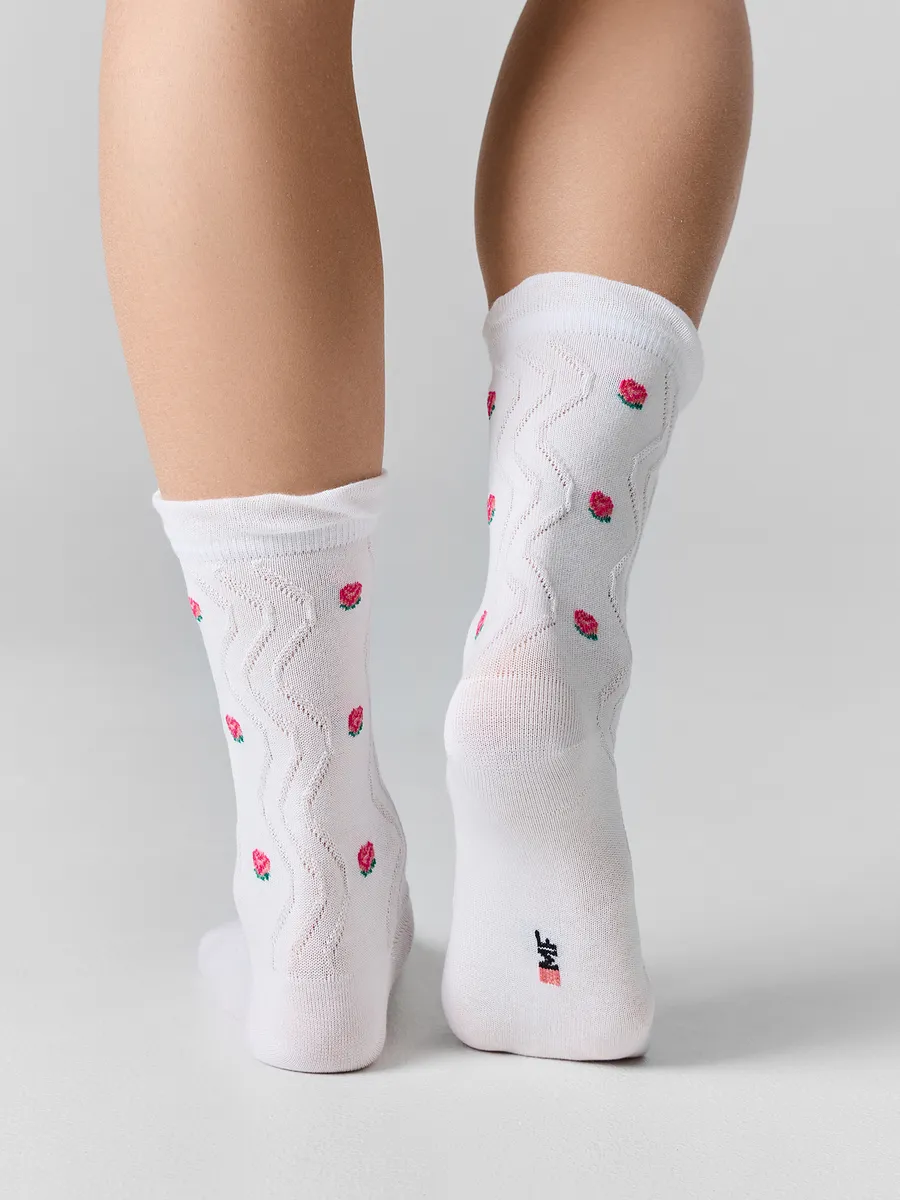 Носки 3 пары Mark Formelle (Марк Формэль) 237A-3114/белый-3/ - фото 7