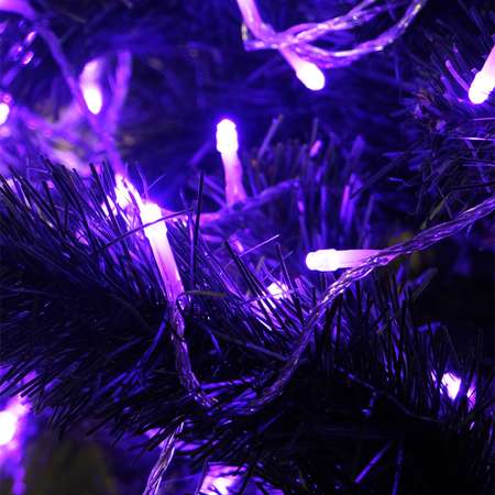Гирлянда SH Lights Нить 120 фиолетовых LED 12м LD120-V-E