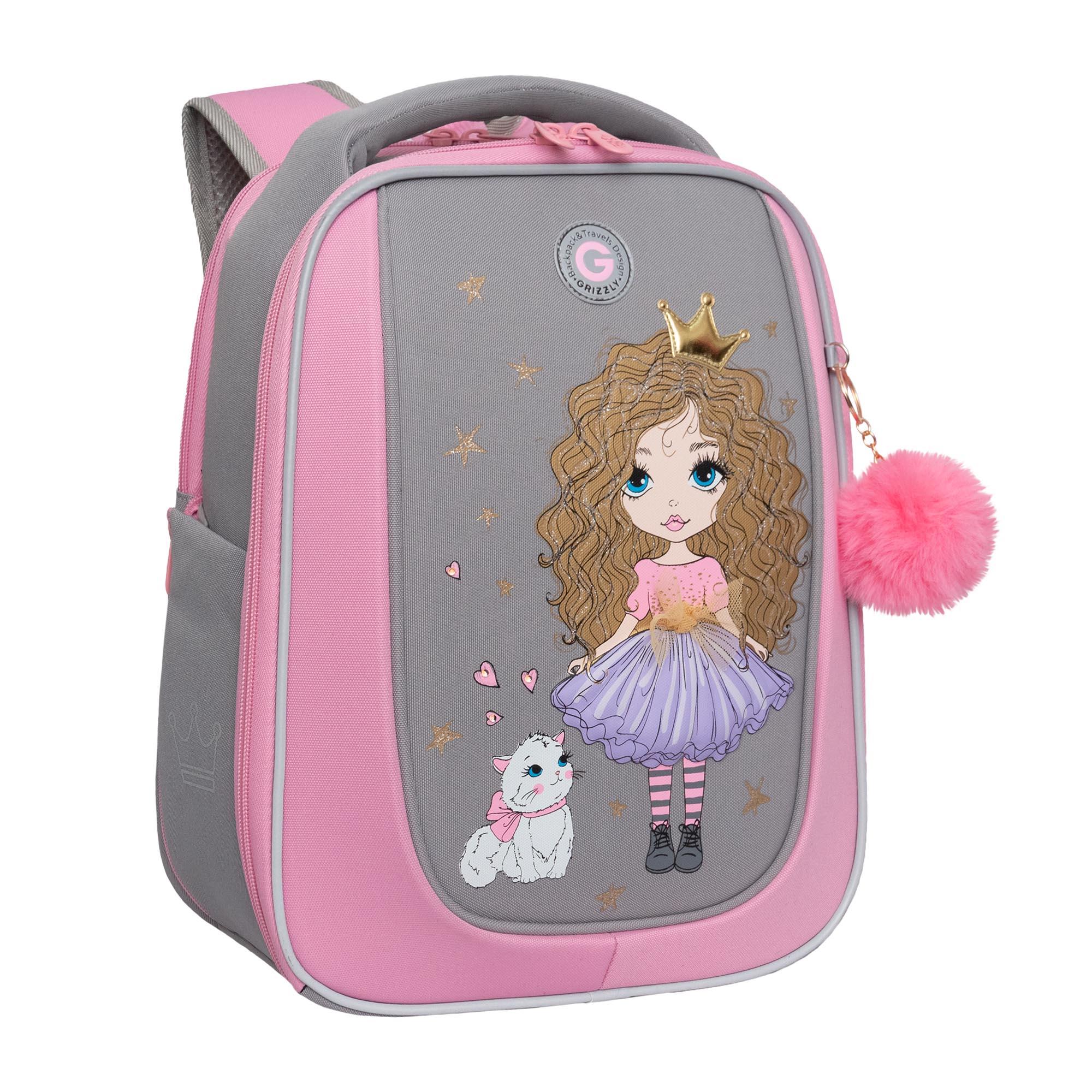 Ранец Grizzly для девочки - фото 2