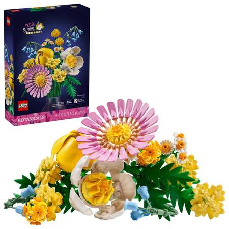 Конструктор LEGO Botanicals Маленький солнечный букет 373 дет.