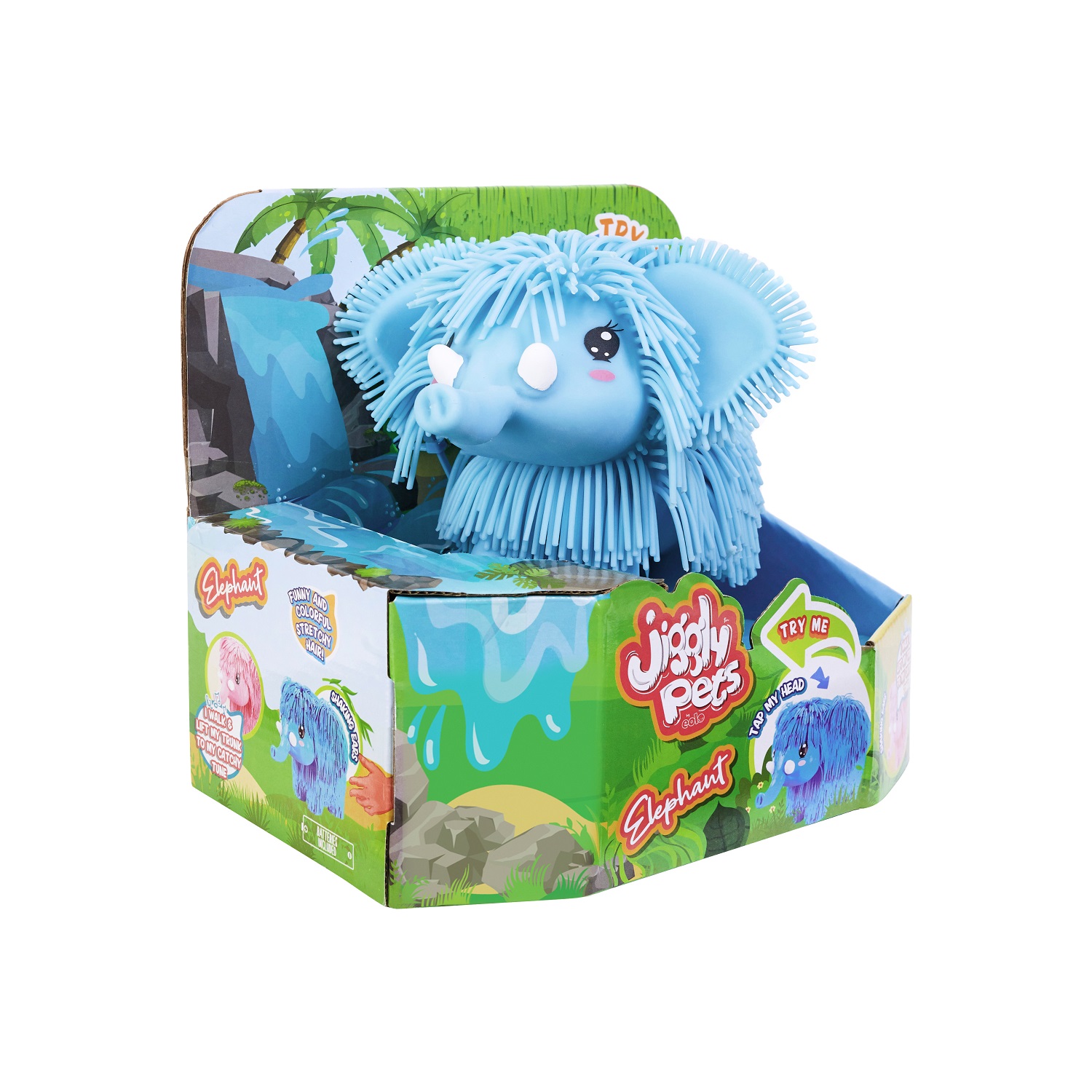 Игрушка мягкая Jiggly Pets 14 см - фото 8