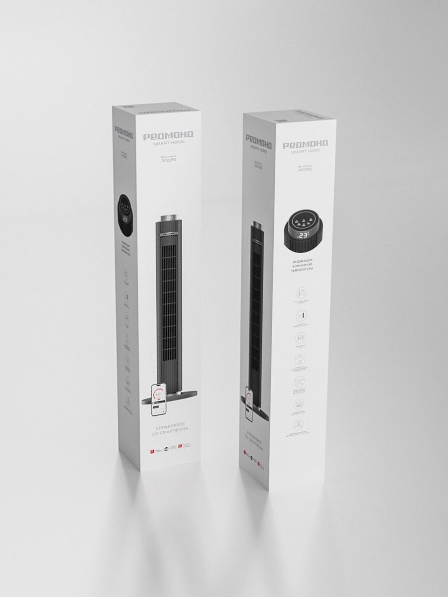 Вентилятор напольный REDMOND AP2215S - фото 13