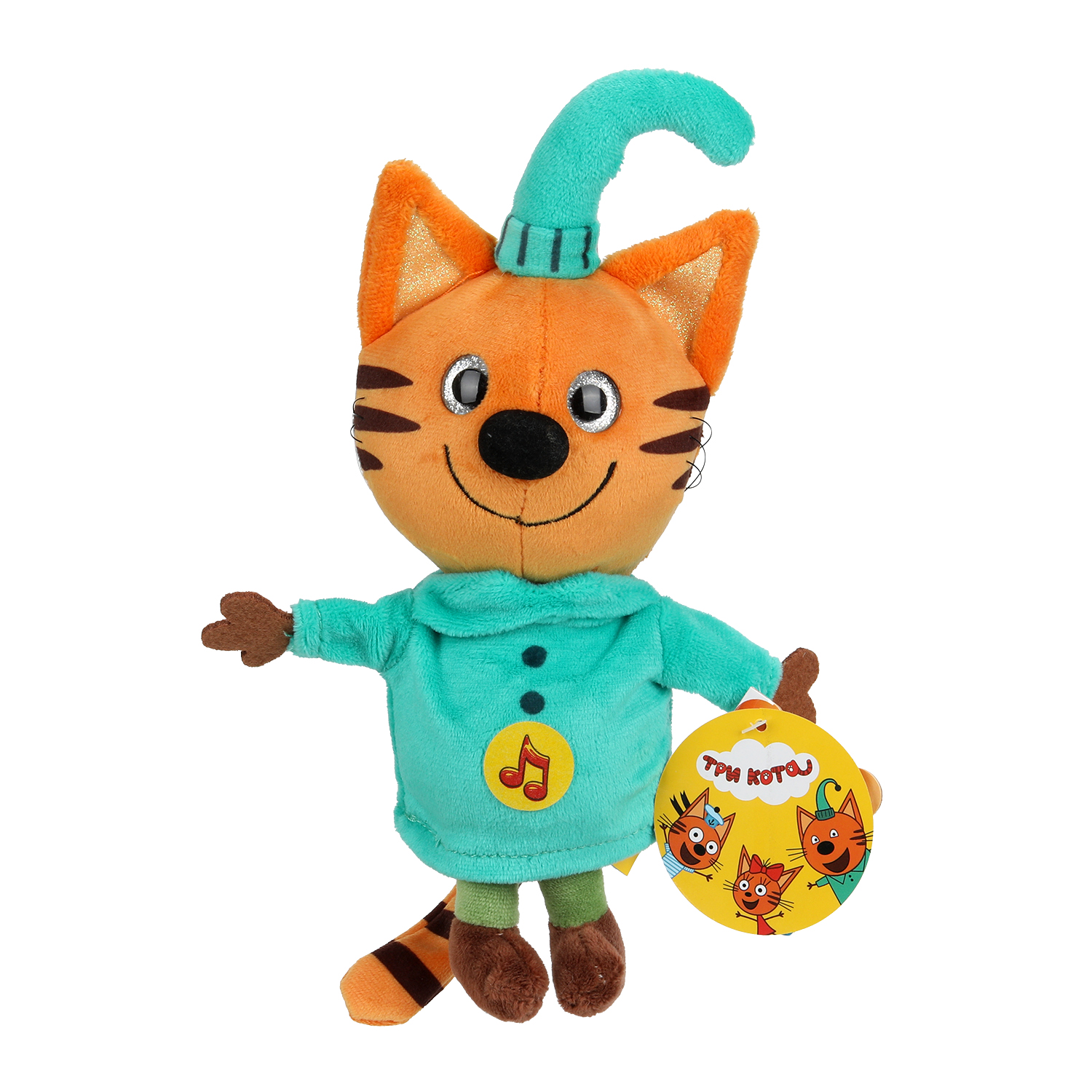 Мягкая игрушка Мульти Пульти котик Компот - фото 3