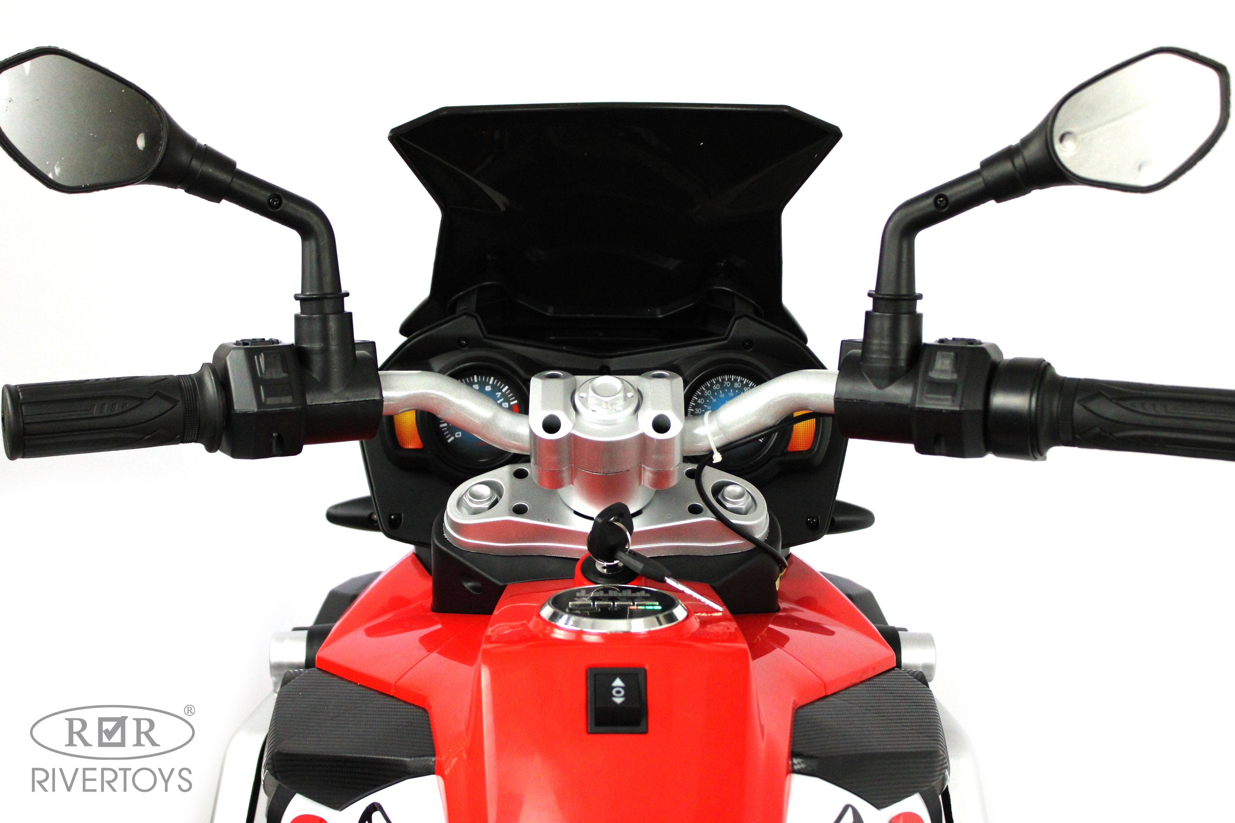 Электромотоцикл RIVERTOYS М111БХ-RED - фото 10